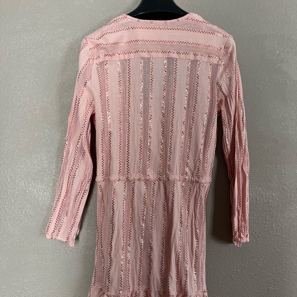 Pink Cover Up Dress - Picture 2 of 5